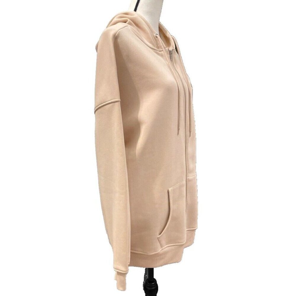 Rue21 Womens Embroidered Zip Up Sweatshirt Hoodie Jacket Size L Drawstring - Picture 11 of 15